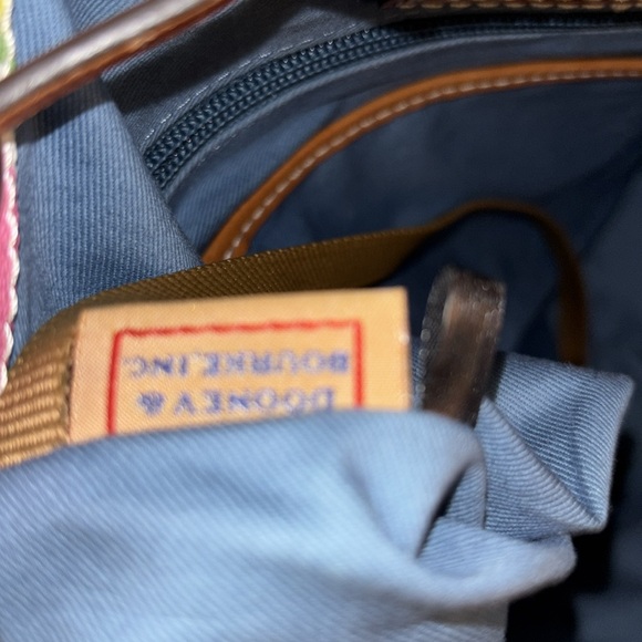 Dooney & Bourke Pink Daffodil Drawstring Bag Excellent Condition - Picture 13 of 15